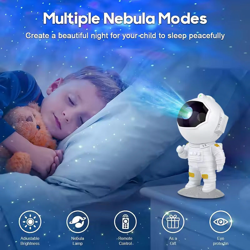 Astronaut Galaxy Projector Lamp