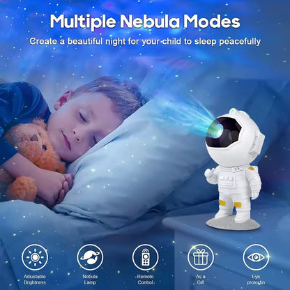 Astronaut Galaxy Projector Lamp